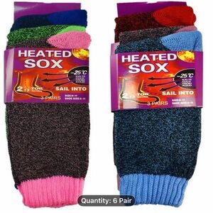 Women’s Thermal Socks - Multi-Color Pack